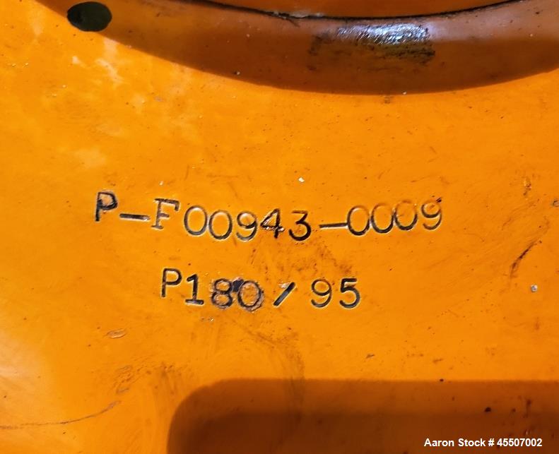 Used Sharples Super-D-Canter Centrifuge P180 Gearbox, 95:1 Ratio.