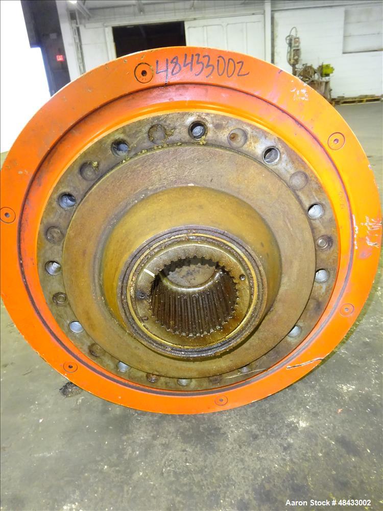 Used- Sharples P180 Super-D-Canter Centrifuge Gearbox, 95/1 ratio