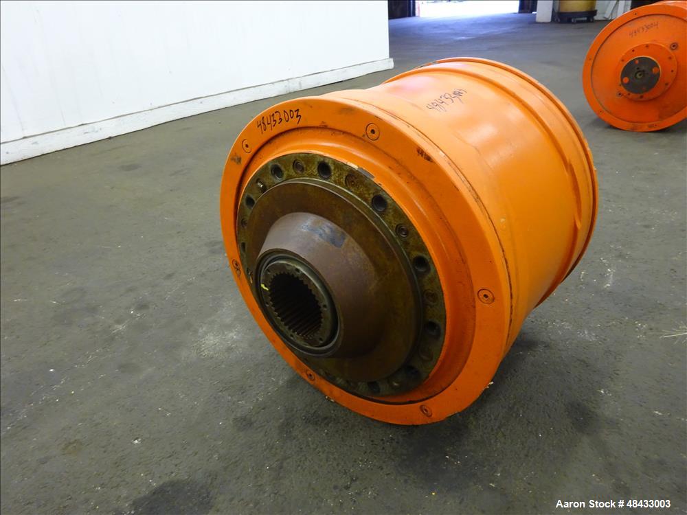 Used- Sharples P180 Super-D-Canter Centrifuge Gearbox, 47:1 ratio