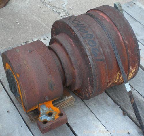 Used Sharples P-3000 Decanter Centrifuge Gearbox. Approximate 165:1 ratio.