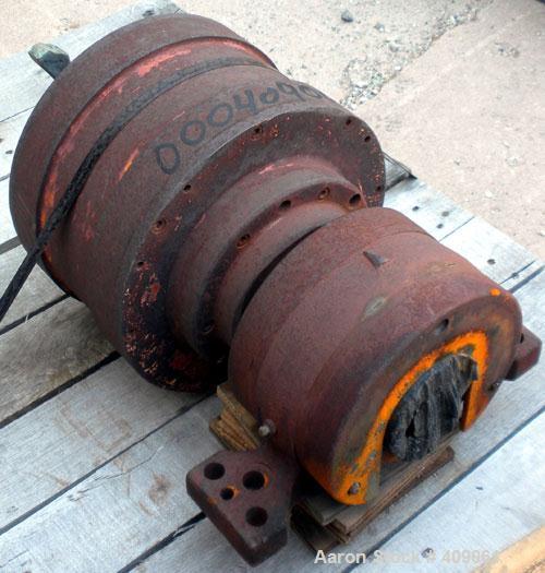 Used Sharples P-3000 Decanter Centrifuge Gearbox. Approximate 165:1 ratio.