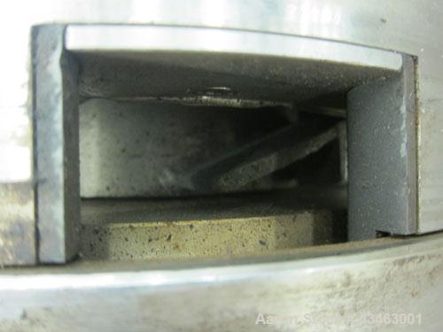 Used Sharples PM-30000 (same as a P-3400) Super-D-Canter Centrifuge Rotating Assembly,. 316 Stainless steel construction on product contact 14” dia x 49.5” st. side (356 mm dia x 1257 mm st. side) bo...