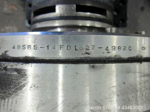 Used Sharples PM-30000 (same as a P-3400) Super-D-Canter Centrifuge Rotating Assembly,. 316 Stainless steel construction on product contact 14” dia x 49.5” st. side (356 mm dia x 1257 mm st. side) bo...
