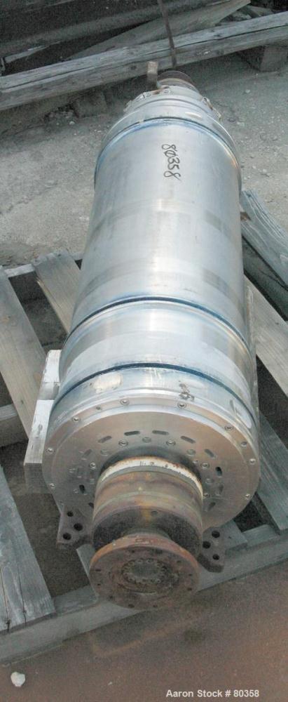 USED: Sharples P3400 bowl, 316 stainless steel construction. 4-1/4"pitch on hard surface bowl. Hogged out cake discharge ports withwear liners and 125:1 ratio gearbox.