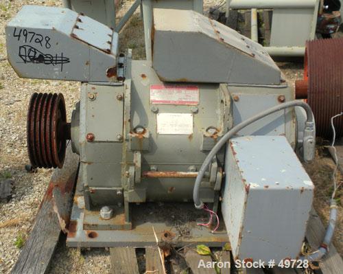 Used- GE Centrifuge DC Motor, Model 5HD060D1900238A. 60/30 hp, 230/460 volt, 650/1300 rpm.