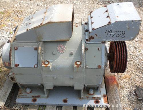 Used GE Centrifuge DC Motor, Model 5HD060D1900238A. 60/30 hp, 230/460 volt, 650/1300 rpm.