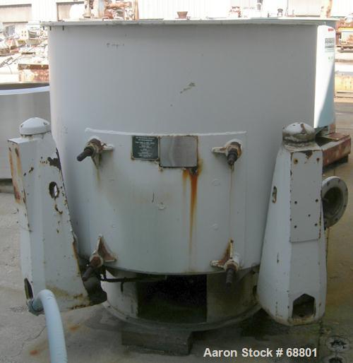 Used Sharples T-1600 Perforated Basket Centrifuge Parts
