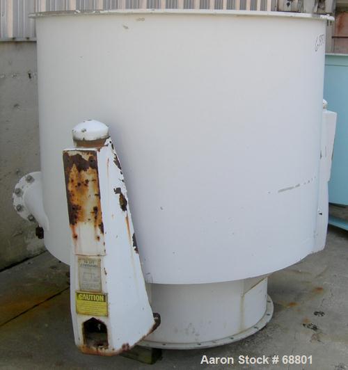 Used Sharples T-1600 Perforated Basket Centrifuge Parts