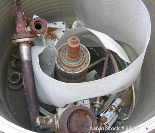 Used Sharples T-1600 Perforated Basket Centrifuge Parts