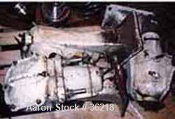 Used Sharples T-1P Laboratory Centrifuge Parts Consisting of: Pressure Tite Frame, Air Turbine, and Separator Design with Cooling/Heating Coils