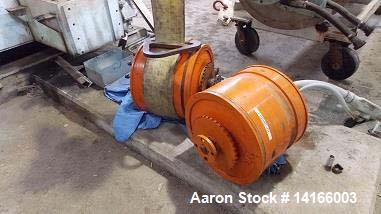 Used- Sharples Model P-95/180 Gearbox. 95:1 ratio, rated 180,000 inch pounds torque, spline shaft available.