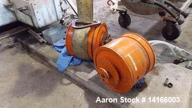 Used Sharples Model P-95/180 Gearbox. 95:1 ratio, rated 180,000 inch pounds torque, spline shaft available.