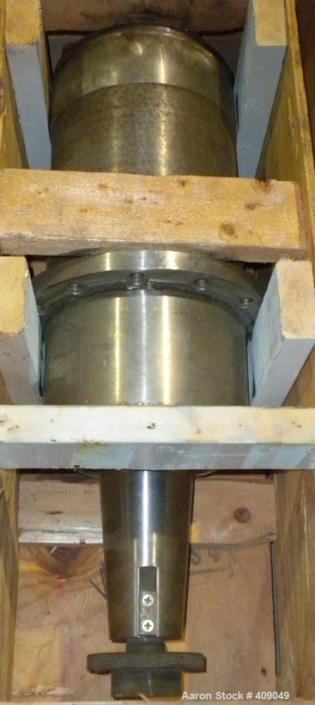 Used- Rebuilt Tolhurst 48 x 30 Spindle Assembly. Non-tapered pulley shaft.