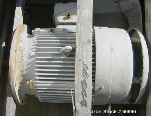 USED: Westfalia 60 hp Disc Centrifuge drive motor, 60 hp, 460/3/60, 3540 rpm, 69 amp, 404TDZ frame.