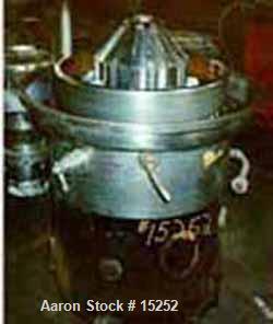 USED: Parts for a Westfalia SAMR-15037 centrifuge.  Consisting of: casing, cover and brakes.  40 hp motor 240/480/3/60/3550 rpm/364 UD frame.