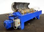 Used Alfa Laval Aldec 556 Solid Bowl Decanter Centrifuge.(PARTS MACHINE) 2205 Stainless steel (product contact areas). Maximum bowl speed 3650 rpm, 152mm single lead conveyor with hardfacing, diamete...