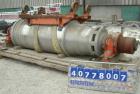 Used Sharples PM-75000 Super-D-Canter Centrifuge Rotating Assembly, 316/317 stainless steel construction on product contact areas. Max bowl speed 2600 rpm, 360 degree solid discharge ports with STC l...