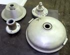 Used Sharples AS 26 Centrifuge Parts. Consisting of: (1) AS 26 bowl assembly, custom 450 stainless steel. Clarifier design. (1) Barrel housing (1) lower drag, and (1) 316 stainless steel cover.