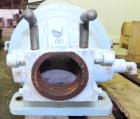Used Sharples AS 26 Centrifuge Parts. Consisting of: (1) AS 26 bowl assembly, custom 450 stainless steel. Clarifier design. (1) Barrel housing (1) lower drag, and (1) 316 stainless steel cover.
