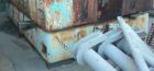 USED: Sharples P-5000 decanter centrifuge base, carbon steel base construction.