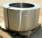 Used-Tolhurst Perforated Basket Centrifuge Bowl