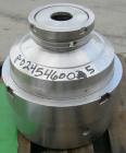 Used Westfalia BKA-6 Solid Bowl Centrifuge Bowl Assembly, 316 Stainless Steel