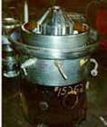 USED: Parts for a Westfalia SAMR-15037 centrifuge.  Consisting of: casing, cover and brakes.  40 hp motor 240/480/3/60/3550 ...