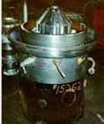 USED: Parts for a Westfalia SAMR-15037 centrifuge.  Consisting of: casing, cover and brakes.  40 hp motor 240/480/3/60/3550 rpm/364 UD frame.