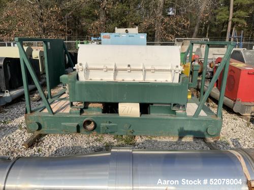 Used-Kemtron 1448 "Drilling Mud" Solid Bowl Decanter Centrifuge Skid System