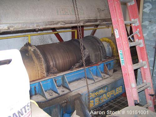 Used-Sharples P-5000 Super-D-Canter centrifuge, 316 stainless steel construction on product contact areas. Max bowl speed 30...