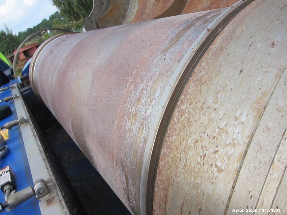 Used Alfa Laval Aldec 556 Solid Bowl Decanter Centrifuge.(PARTS MACHINE) 2205 Stainless steel (product contact areas). Maximum bowl speed 3650 rpm, 152mm single lead conveyor with hardfacing, diamete...