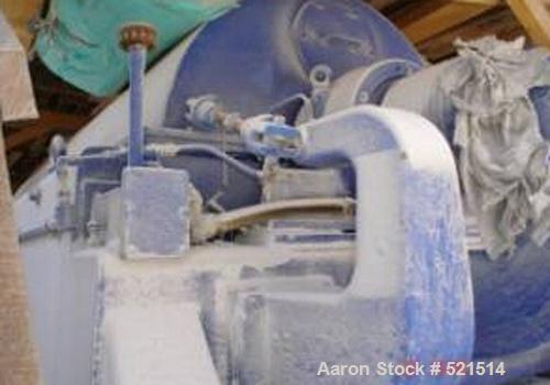 USED: Alfa Laval Aldec 706 decanter centrifuge, stainless steel construction on product contact areas. Max bowl speed 2800 rpm, single lead conveyor, sintered tungsten carbide wear protection tile, 3...