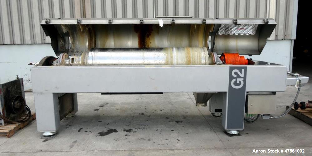Used Alfa Laval Aldec G2-95 Solid Bowl Decanter Centrifuge