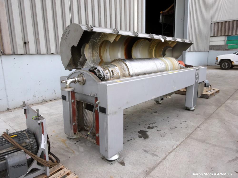 Used Alfa Laval Aldec G2-95 Solid Bowl Decanter Centrifuge