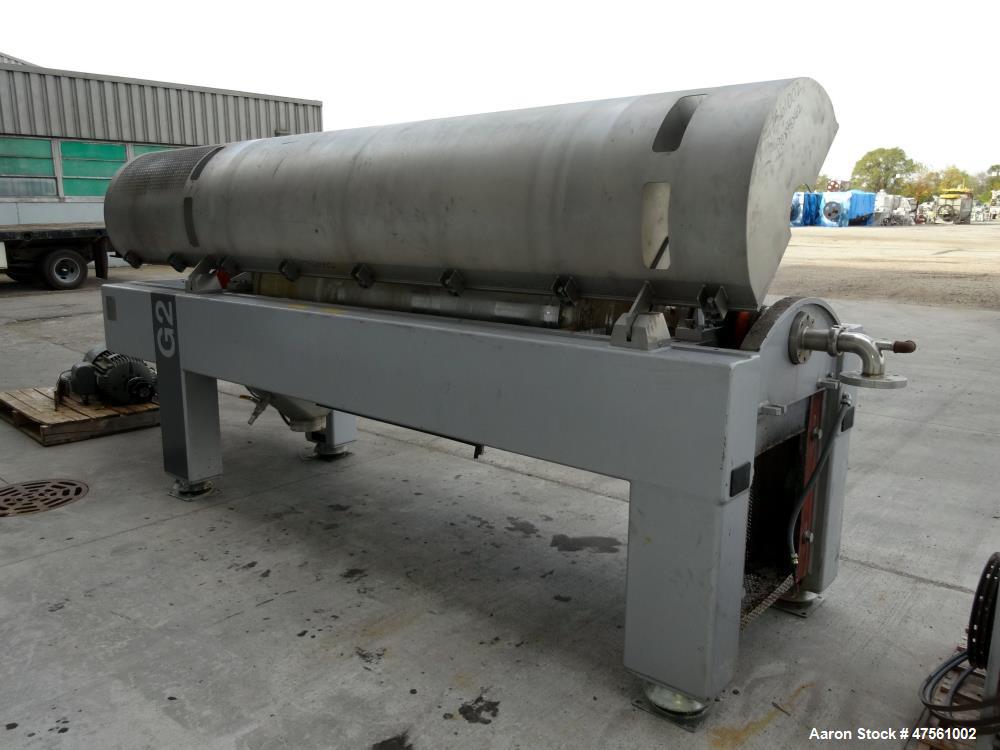 Used Alfa Laval Aldec G2-95 Solid Bowl Decanter Centrifuge