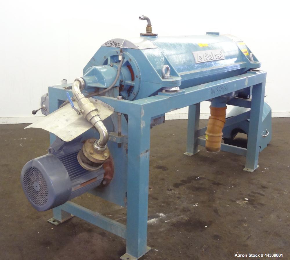 Used Stainless Steel Alfa Laval Solid Bowl Decanter Centrifuge