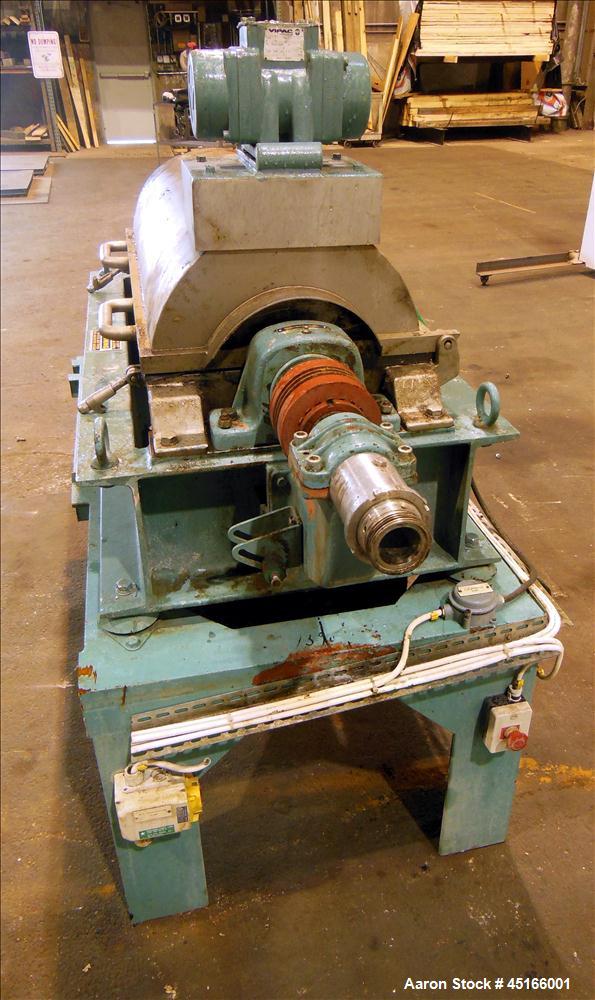 Used Stainless Steel Alfa Laval Solid Bowl Decanter Centrifuge