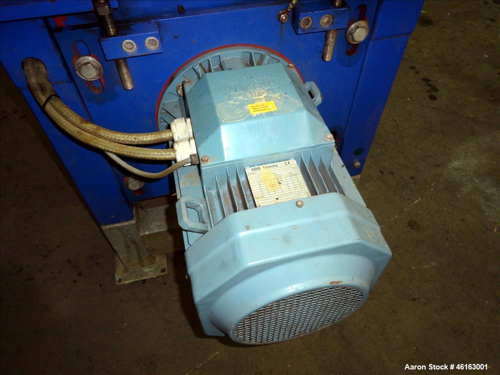 Used Alfa Laval AVNX-4030 Decanter Centrifuge. 316 Stainless steel construction (product contact areas), maximum bowl speed 4,000 rpm, single lead conveyor with welded hardfacing, single row of cake ...