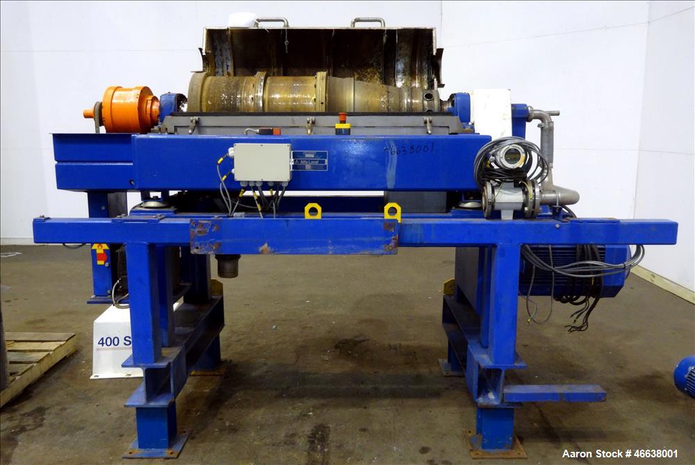 Used Alfa Laval AVNX-4040 Solid Bowl Decanter Centrifuge