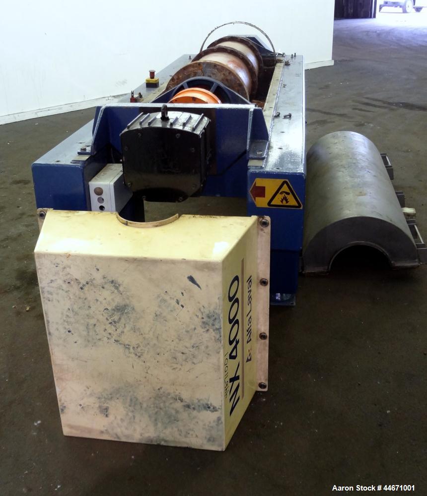 Used Carbon Steel Alfa Laval Solid Bowl Decanter Centrifuge, AVNX-4055