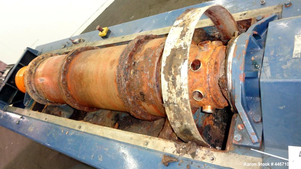 Used Carbon Steel Alfa Laval Solid Bowl Decanter Centrifuge, AVNX-4055