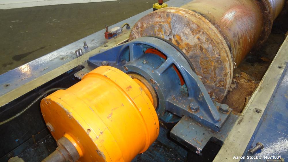 Used Carbon Steel Alfa Laval Solid Bowl Decanter Centrifuge, AVNX-4055