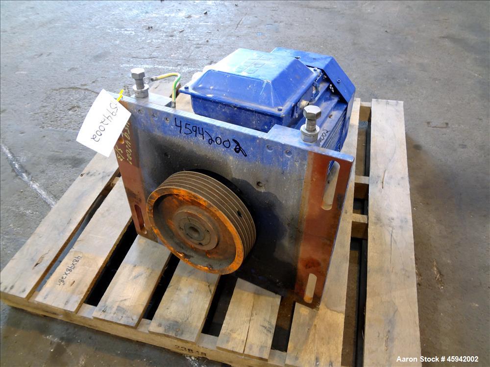 Used Alfa Laval NX-4055 Solid Bowl Decanter Centrifuge, 316 Stainless Steel Construction (product contact areas). Maximum bowl speed 4,000 rpm, 110 mm single lead conveyor with welded hard facing, si...