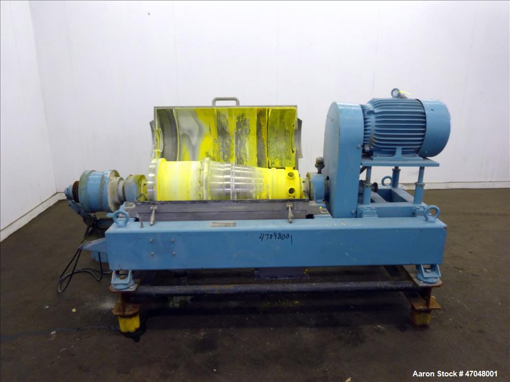 Used Alfa Laval Solid Bowl Decanter Centrifuge Model AVNX-414B-31.