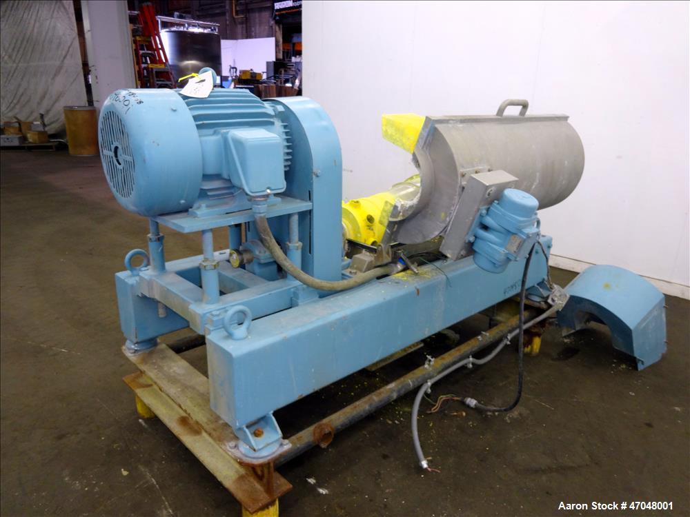 Used Alfa Laval Solid Bowl Decanter Centrifuge Model AVNX-414B-31.