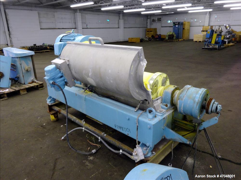 Used Alfa Laval Solid Bowl Decanter Centrifuge Model AVNX-414B-31.