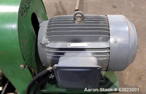 Used Alfa Laval AVNX-416B-31G solid bowl decanter Centrifuge, Stainless steel construction on product contact areas. Maximum bowl speed 3250 rpm, 18.5Kw/380-660volt/50 cycle single row of lined cake ...