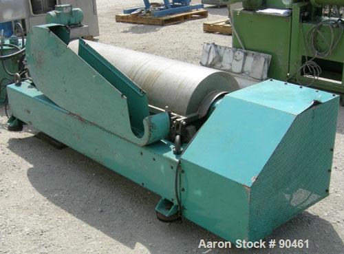 USED: Alfa Laval decanter, type AVNX-418B-31G 8820.1804-02. 316 stainless steel construction on product contact parts. Max bowl speed 4000 rpm by an approximate 45 hp, 380 volt/50 cycle, 3 ph XP moto...