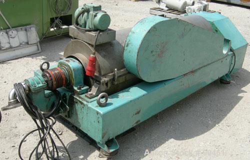 USED: Alfa Laval decanter, type AVNX-418B-31G 8820.1804-02. 316 stainless steel construction on product contact parts. Max bowl speed 4000 rpm by an approximate 45 hp, 380 volt/50 cycle, 3 ph XP moto...