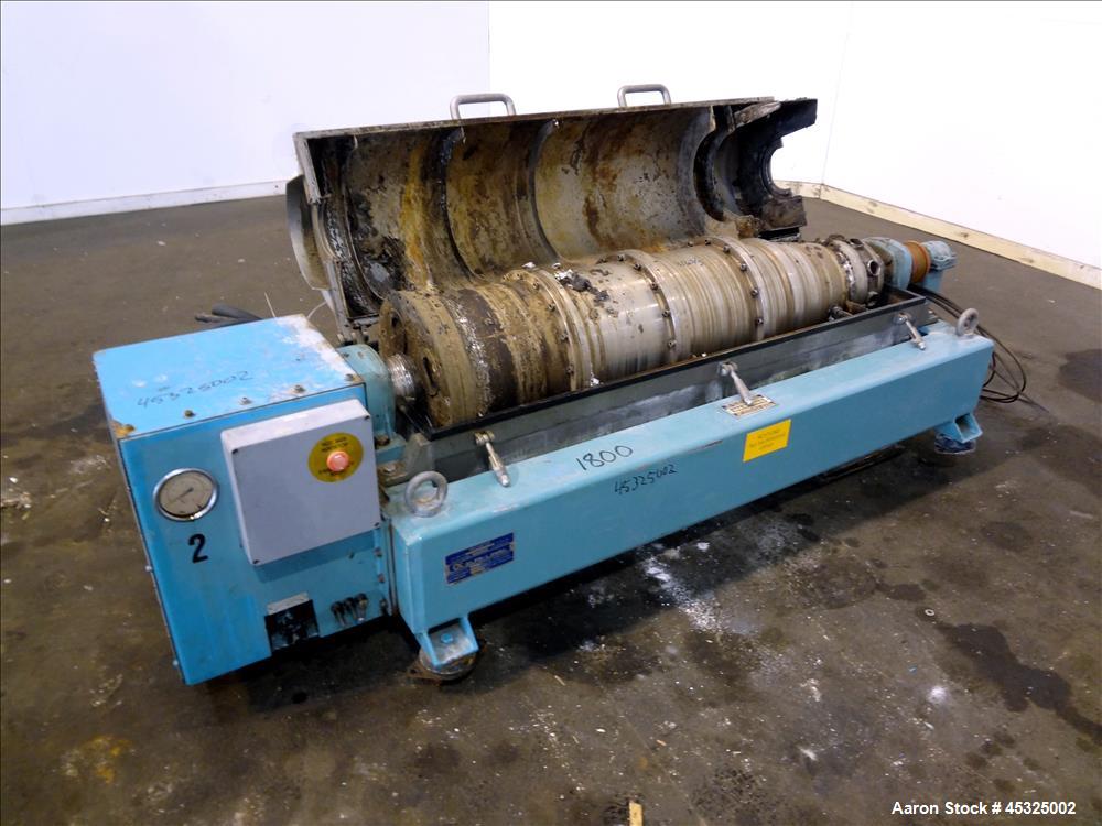 Used Alfa Laval AVNX-418B-31G Solid Bowl Decanter Centrifuge